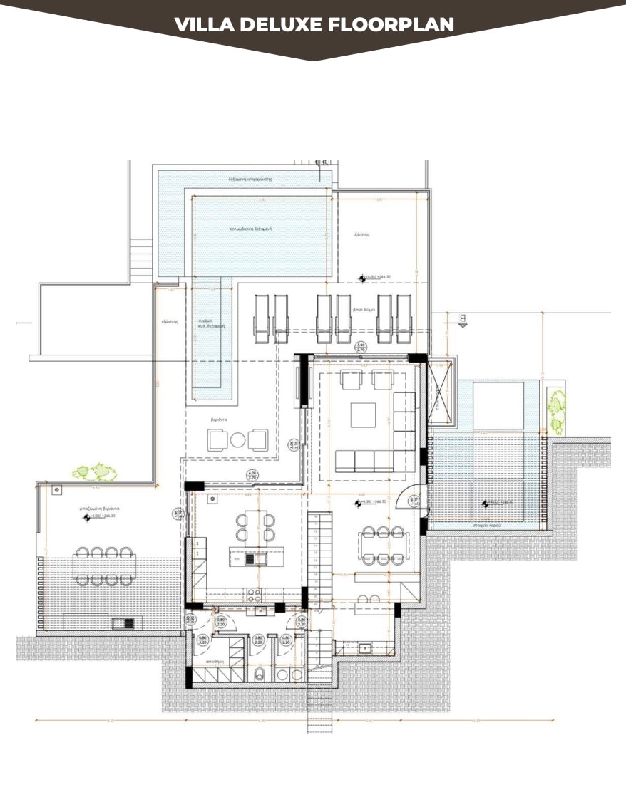 Villa DeLuxe  - Floor Plan 1