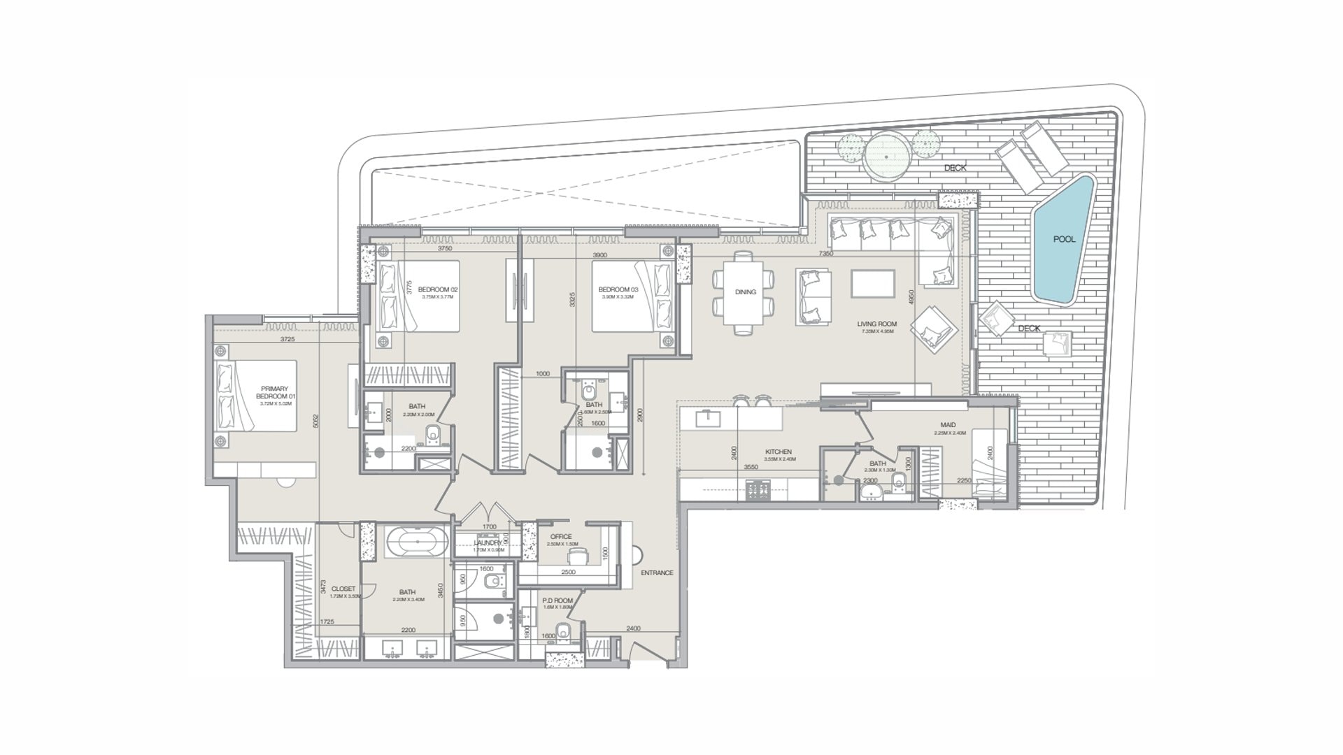 Isolana Residences - Floor Plan