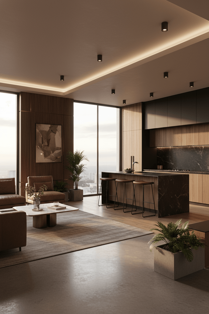 Lake Top Residence (Type TWO) - livingRoom